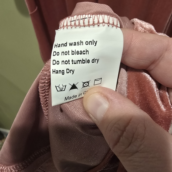 NWT JessaKae Blush Velvet Full Length Dress Size 3X - Picture 6 of 12